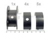 MINI 11211487190 Main Bearings, crankshaft